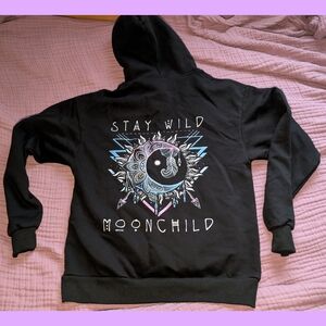 Stay Wild Moonchild Hoodie - Small